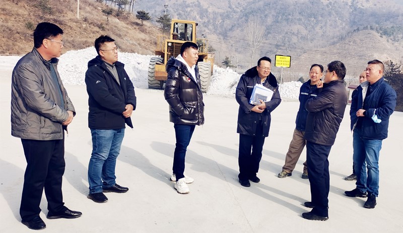 開元集團(tuán)董事長許明月考察中科礦業(yè)項目進(jìn)展